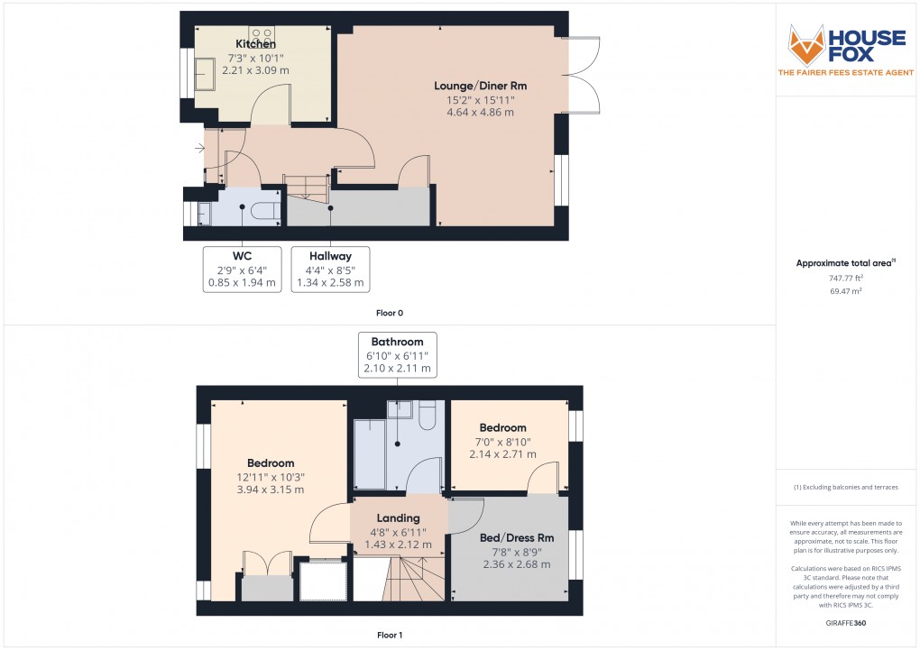 Floorplan for Cruikshank Grove, Locking Parklands,  Weston-Super-Mare, Somerset