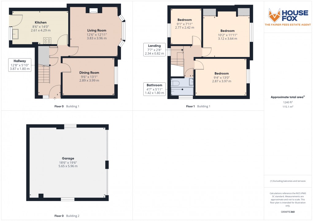 Floorplan for Upper Bristol Road, Weston-Super-Mare, Somerset