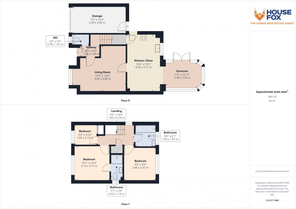 Floorplan for Wick St Lawrence, Weston-Super-Mare, Somerset