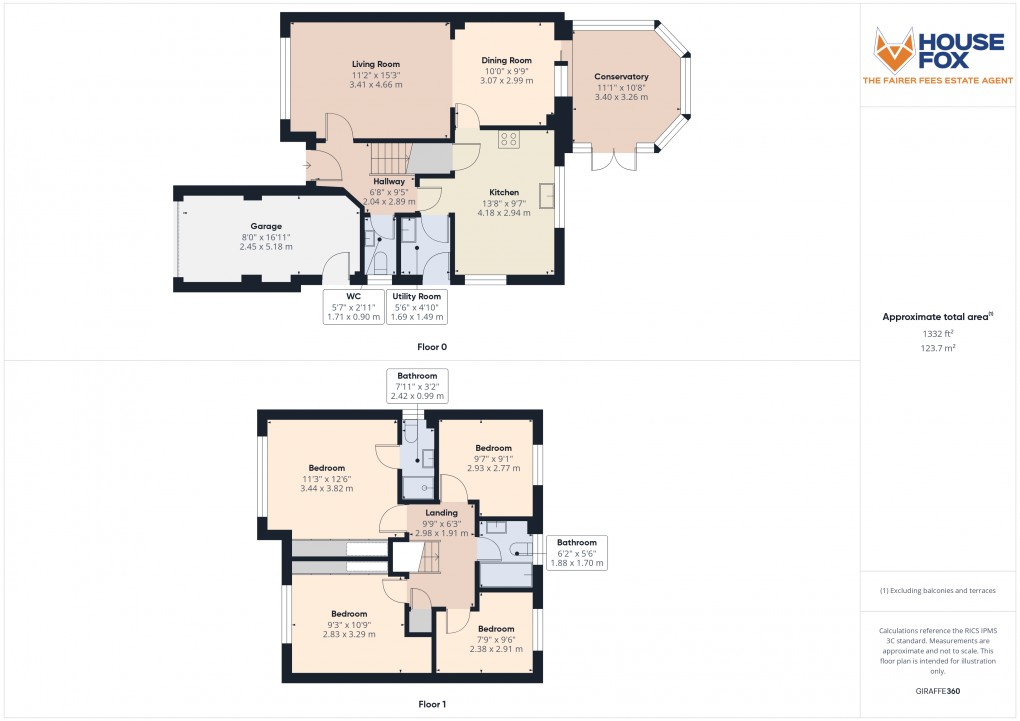 Floorplan for Wick St Lawrence, Weston-Super-Mare, Somerset
