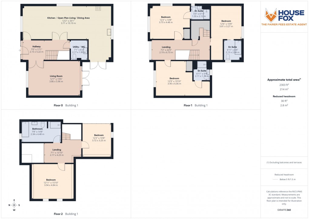Floorplan for Leedham Road, Locking Parklands, Weston-Super-Mare, Somerset