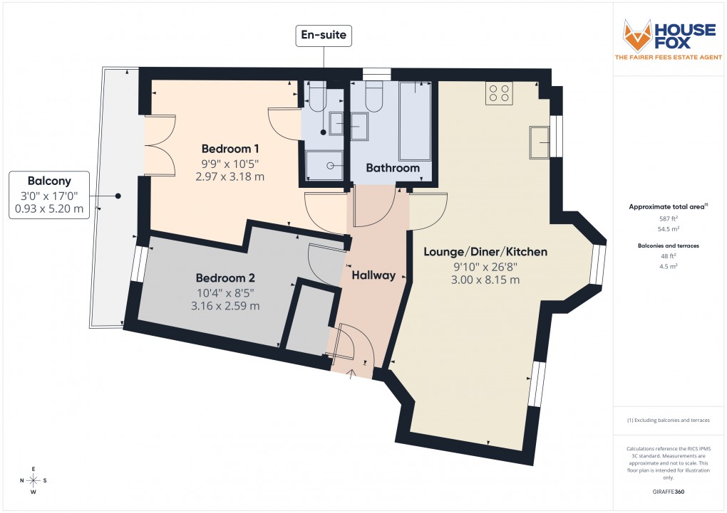 Floorplan for Maunsell Road, Weston Village, Weston-Super-Mare, Somerset