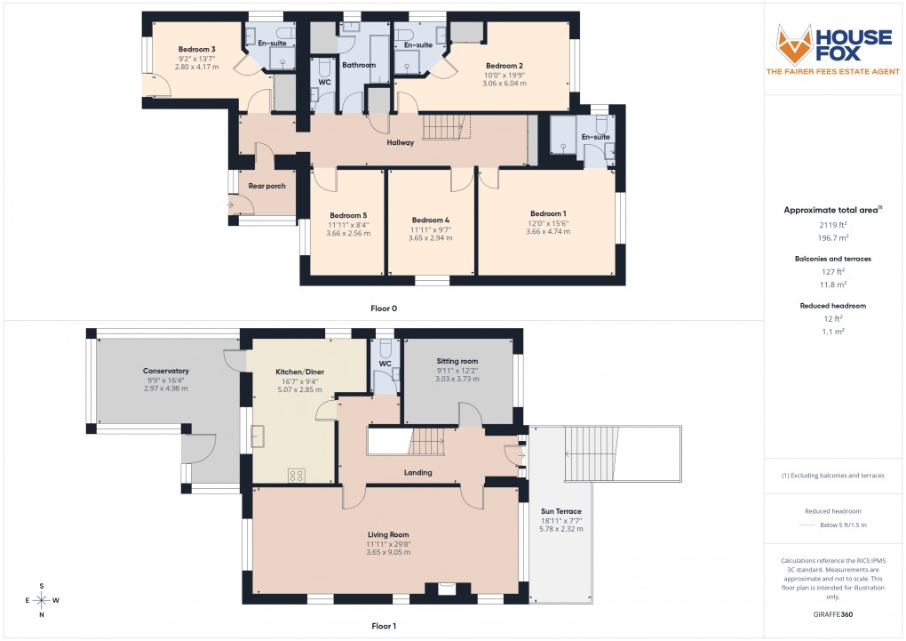 Floorplan for Beach Road, Sand Bay, Weston-Super-Mare, Somerset