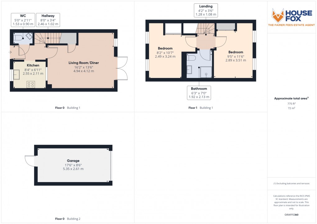 Floorplan for Weston Village, Weston-Super-Mare, Somerset