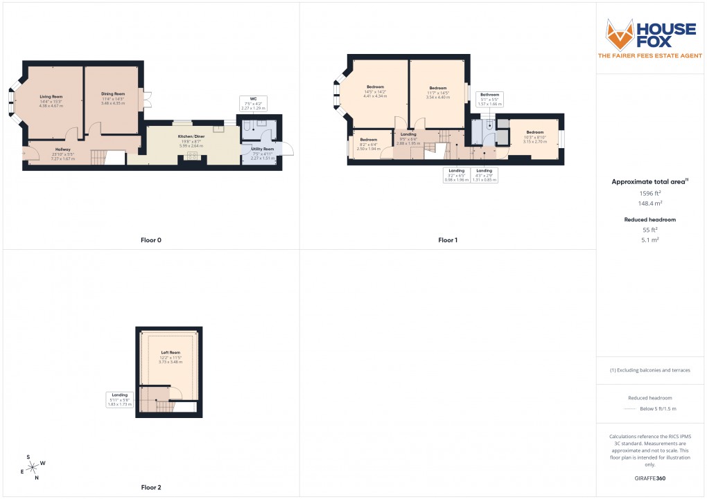 Floorplan for Exeter Road, Weston-Super-Mare, Somerset