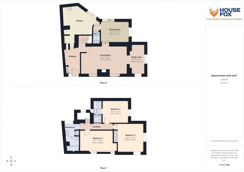 Floorplan for Hutton, Weston-Super-Mare, Somerset