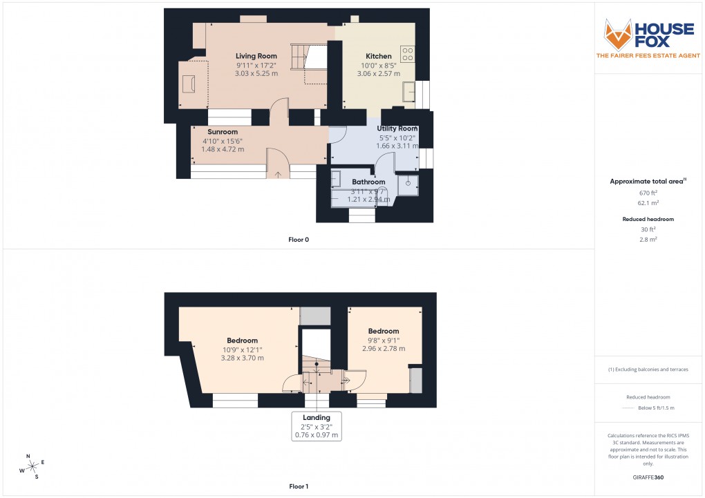 Floorplan for Bleadon, Weston-Super-Mare, Somerset