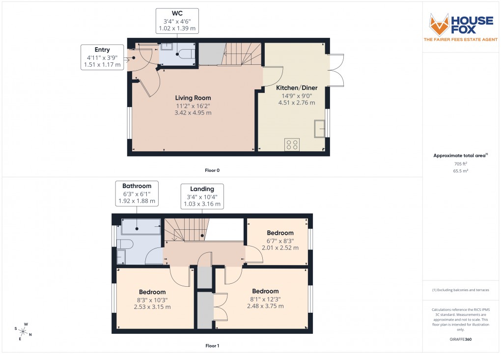 Floorplan for Weston Village, Weston-Super-Mare, Somerset