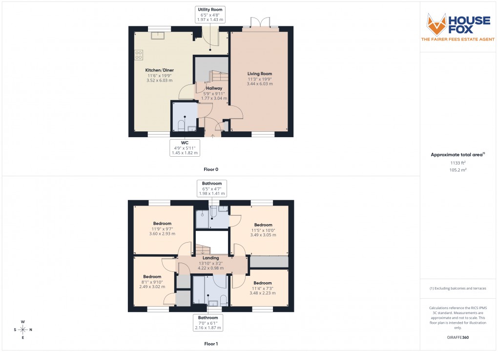 Floorplan for Dyer Street, Banwell, Somerset
